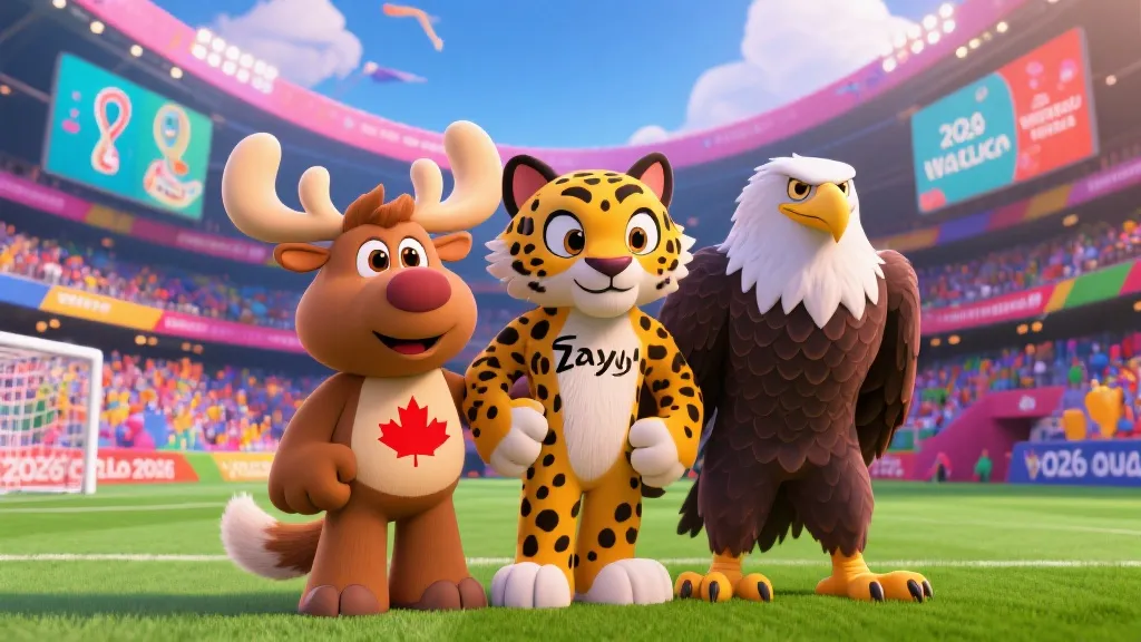 揭秘2026世界杯吉祥物：Maple、Zayu与Clutch背后的文化密码与狂欢寓意